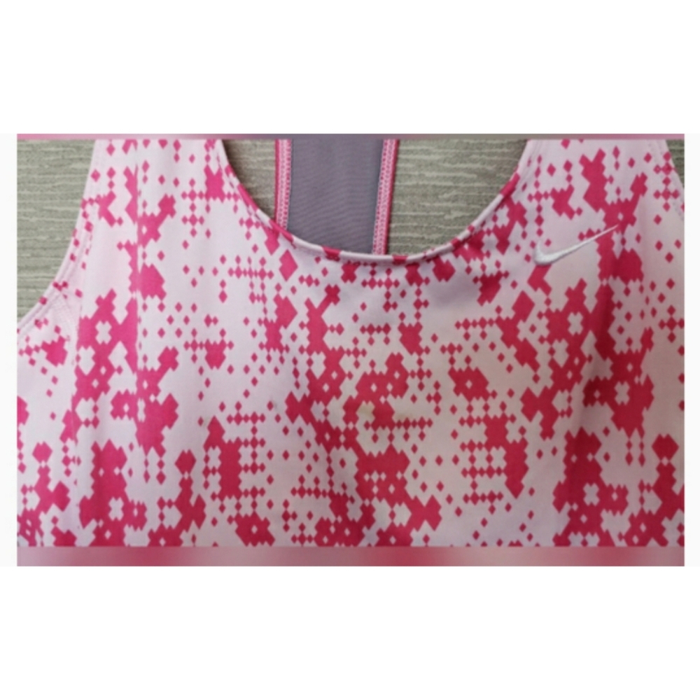 Pink Nike Dri-Fit Racerback Tank - Picture 3 of 7